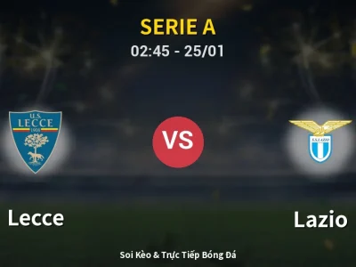 Kết Quả: Lecce 0-0 Lazio – Highlight & Bàn Thắng | Serie A