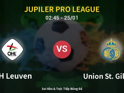 Kết Quả: OH Leuven 0-0 Union St. Gilloise – Highlight & Bàn Thắng | Jupiler Pro League