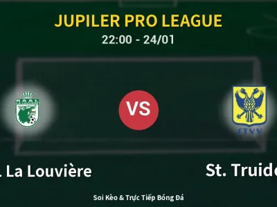 Soi Kèo RAAL La Louvière vs St. Truiden – 22:00 24/01 | Nhận Định, Dự Đoán Tỷ Số