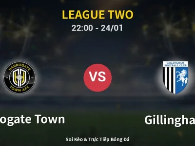Soi Kèo Harrogate Town vs Gillingham – 22:00 24/01 | Nhận Định, Dự Đoán Tỷ Số