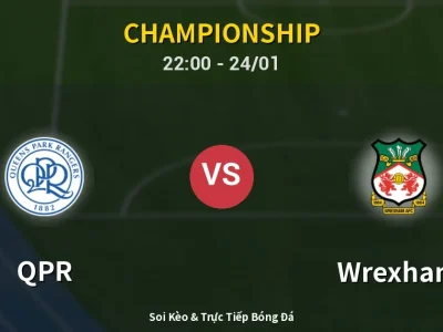 Soi Kèo QPR vs Wrexham – 22:00 24/01 | Nhận Định, Dự Đoán Tỷ Số