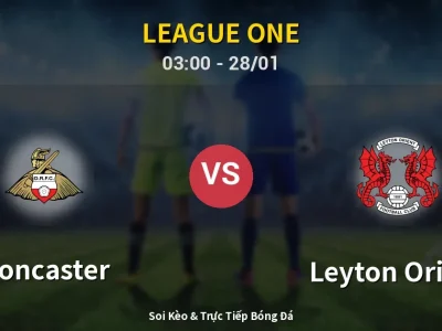Kết Quả: Doncaster 3-0 Leyton Orient – Highlight & Bàn Thắng | League One