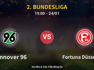 🔴 Trực Tiếp: Hannover 96 0-0 Fortuna Düsseldorf – Link Xem 2. Bundesliga (Full HD)