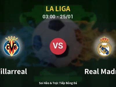 Kết Quả: Villarreal 0-2 Real Madrid – Highlight & Bàn Thắng | La Liga