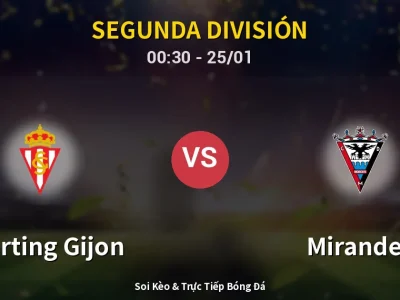 Kết Quả: Sporting Gijon 3-0 Mirandes – Highlight & Bàn Thắng | Segunda División