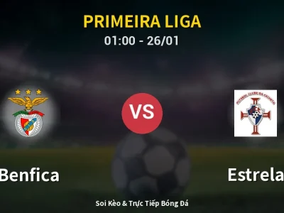 Kết Quả: Benfica 4-0 Estrela – Highlight & Bàn Thắng | Primeira Liga