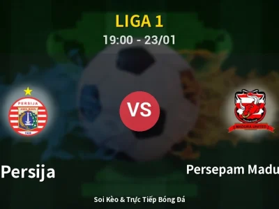 Kết Quả: Persija 2-0 Persepam Madura Utd – Highlight & Bàn Thắng | Liga 1