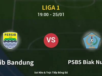 Kết Quả: Persib Bandung 1-0 PSBS Biak Numfor – Highlight & Bàn Thắng | Liga 1