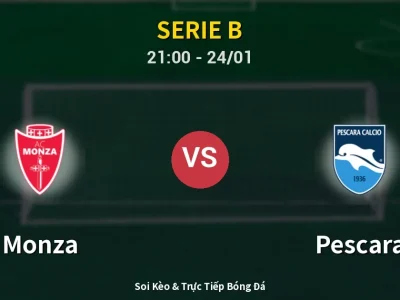 Soi Kèo Monza vs Pescara – 21:00 24/01 | Nhận Định, Dự Đoán Tỷ Số