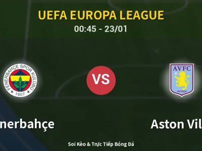 Kết Quả: Fenerbahçe 0-1 Aston Villa – Highlight & Bàn Thắng | UEFA Europa League