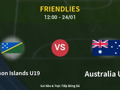 Kết Quả: Solomon Islands U19 1-3 Australia U17 – Highlight & Bàn Thắng | Friendlies