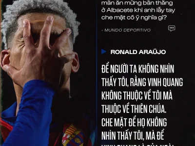 Ronald Araújo tiết lộ cú sốc tinh thần: ‘Tôi đã chạm đáy, hơn 1,5 năm lo âu và trầm cảm’