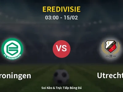 Kết Quả: Groningen 1-2 Utrecht – Highlight & Bàn Thắng | Eredivisie