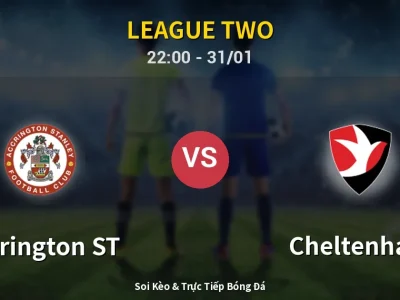 Soi Kèo Accrington ST vs Cheltenham – 22:00 31/01 | Nhận Định, Dự Đoán Tỷ Số