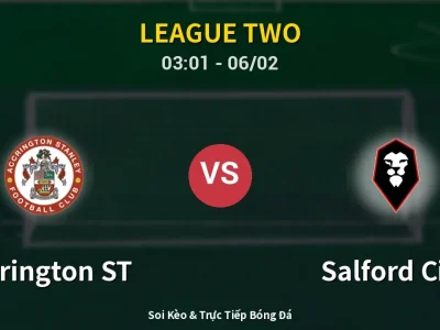 Kết Quả: Accrington ST 1-0 Salford City – Highlight & Bàn Thắng | League Two