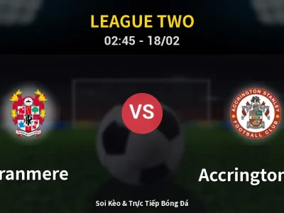 Kết Quả: Tranmere 0-1 Accrington ST – Highlight & Bàn Thắng | League Two
