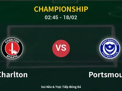 Kết Quả: Charlton 1-3 Portsmouth – Highlight & Bàn Thắng | Championship