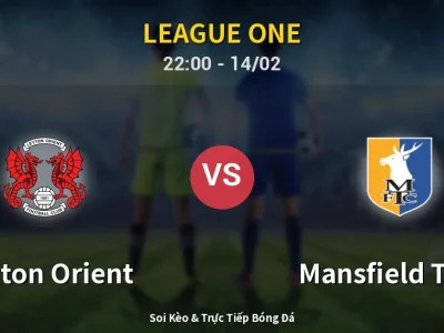 Soi Kèo Leyton Orient vs Mansfield Town – 22:00 14/02 | Nhận Định, Dự Đoán Tỷ Số