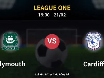 Kết Quả: Plymouth 5-2 Cardiff – Highlight & Bàn Thắng | League One