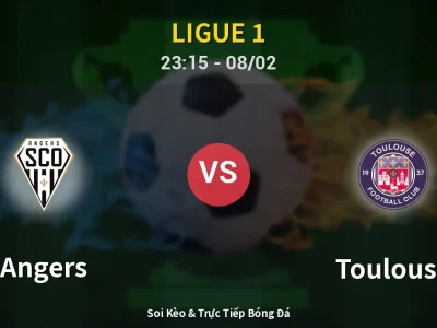Soi Kèo Angers vs Toulouse – 23:15 08/02 | Nhận Định, Dự Đoán Tỷ Số