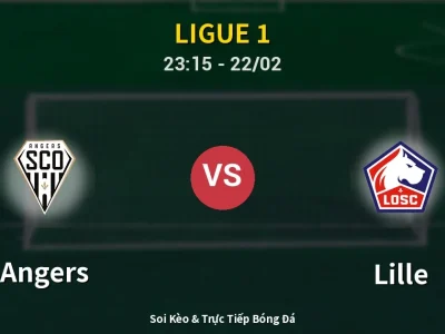 Soi Kèo Angers vs Lille – 23:15 22/02 | Nhận Định, Dự Đoán Tỷ Số