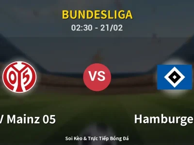 Kết Quả: FSV Mainz 05 1-1 Hamburger SV – Highlight & Bàn Thắng | Bundesliga