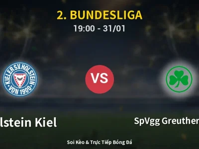 Kết Quả: Holstein Kiel 1-2 SpVgg Greuther Fürth – Highlight & Bàn Thắng | 2. Bundesliga