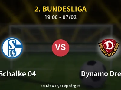 🔴 Trực Tiếp: FC Schalke 04 2-2 Dynamo Dresden – Link Xem 2. Bundesliga (Full HD)