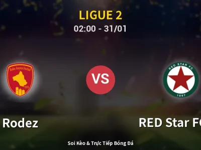 Kết Quả: Rodez 1-1 RED Star FC 93 – Highlight & Bàn Thắng | Ligue 2