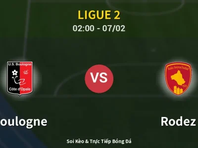 Kết Quả: Boulogne 1-2 Rodez – Highlight & Bàn Thắng | Ligue 2