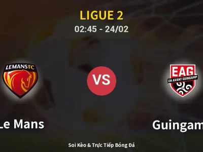 Kết Quả: Le Mans 1-1 Guingamp – Highlight & Bàn Thắng | Ligue 2