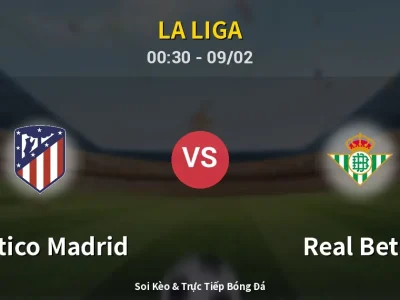 Kết Quả: Atletico Madrid 0-1 Real Betis – Highlight & Bàn Thắng | La Liga