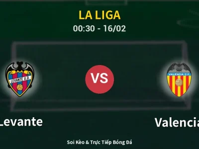 Kết Quả: Levante 0-2 Valencia – Highlight & Bàn Thắng | La Liga