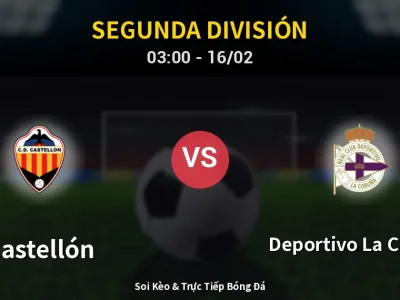 Kết Quả: Castellón 2-0 Deportivo La Coruna – Highlight & Bàn Thắng | Segunda División