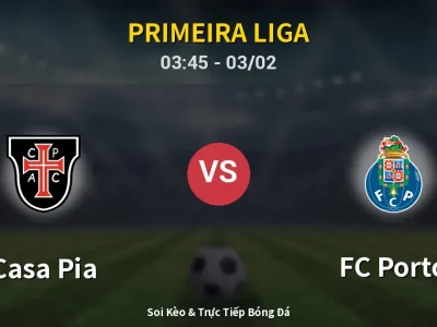 Kết Quả: Casa Pia 2-1 FC Porto – Highlight & Bàn Thắng | Primeira Liga