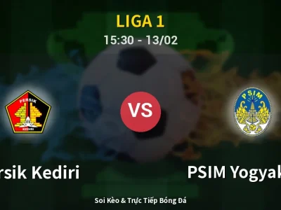 Kết Quả: Persik Kediri 2-2 PSIM Yogyakarta – Highlight & Bàn Thắng | Liga 1