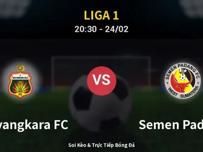 🔴 Trực Tiếp: Bhayangkara FC 1-0 Semen Padang – Link Xem Liga 1 (Full HD)