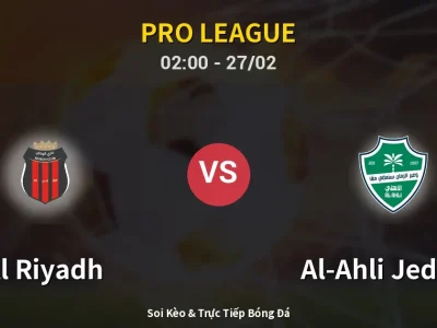 Kết Quả: Al Riyadh 0-1 Al-Ahli Jeddah – Highlight & Bàn Thắng | Pro League