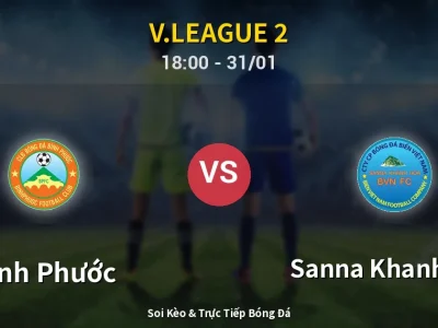 Kết Quả: Bình Phước 3-1 Sanna Khanh Hoa – Highlight & Bàn Thắng | V.League 2