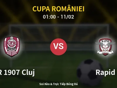 Kết Quả: CFR 1907 Cluj 1-1 Rapid – Highlight & Bàn Thắng | Cupa României