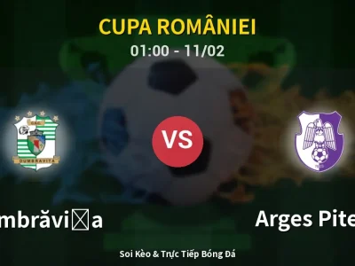 Kết Quả: Dumbrăviţa 1-2 Arges Pitesti – Highlight & Bàn Thắng | Cupa României