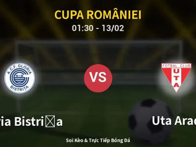 Kết Quả: Gloria Bistriţa 1-0 Uta Arad – Highlight & Bàn Thắng | Cupa României