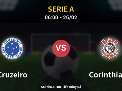 Kết Quả: Cruzeiro 1-1 Corinthians – Highlight & Bàn Thắng | Serie A