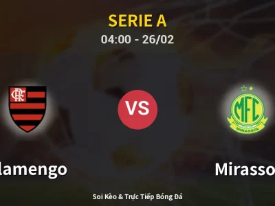Soi Kèo Flamengo vs Mirassol – 04:00 26/02 | Nhận Định, Dự Đoán Tỷ Số