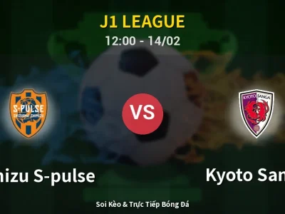 Kết Quả: Shimizu S-pulse 1-1 Kyoto Sanga – Highlight & Bàn Thắng | J1 League