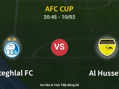 🔴 Trực Tiếp: Esteghlal FC 0-0 Al Hussein – Link Xem AFC Cup (Full HD)