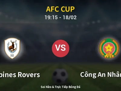 🔴 Trực Tiếp: Tampines Rovers 2-0 Công An Nhân Dân – Link Xem AFC Cup (Full HD)