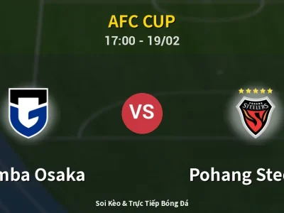 Kết Quả: Gamba Osaka 2-1 Pohang Steelers – Highlight & Bàn Thắng | AFC Cup