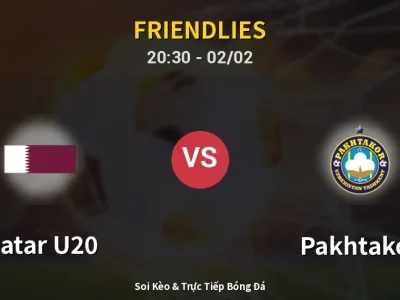 Soi Kèo Qatar U20 vs Pakhtakor – 20:30 02/02 | Nhận Định, Dự Đoán Tỷ Số
