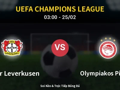 Kết Quả: Bayer Leverkusen 0-0 Olympiakos Piraeus – Highlight & Bàn Thắng | UEFA Champions League